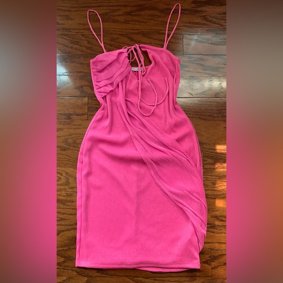 Fashion Nova Dresses & Skirts - Fashion Nova Pink Mini Dress Size M